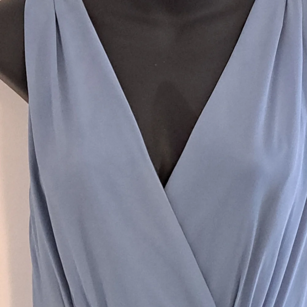 Lulu's Dance The Night Away Slaye Blue Backless Dress Misses Size Medium NWT - Picture 8 of 15